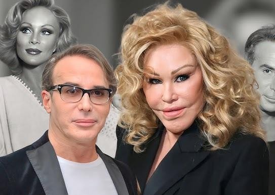 Jocelyn Wildenstein w luksusowym otoczeniu, prezentująca swój ekstrawagancki styl i unikalny wizerunek.