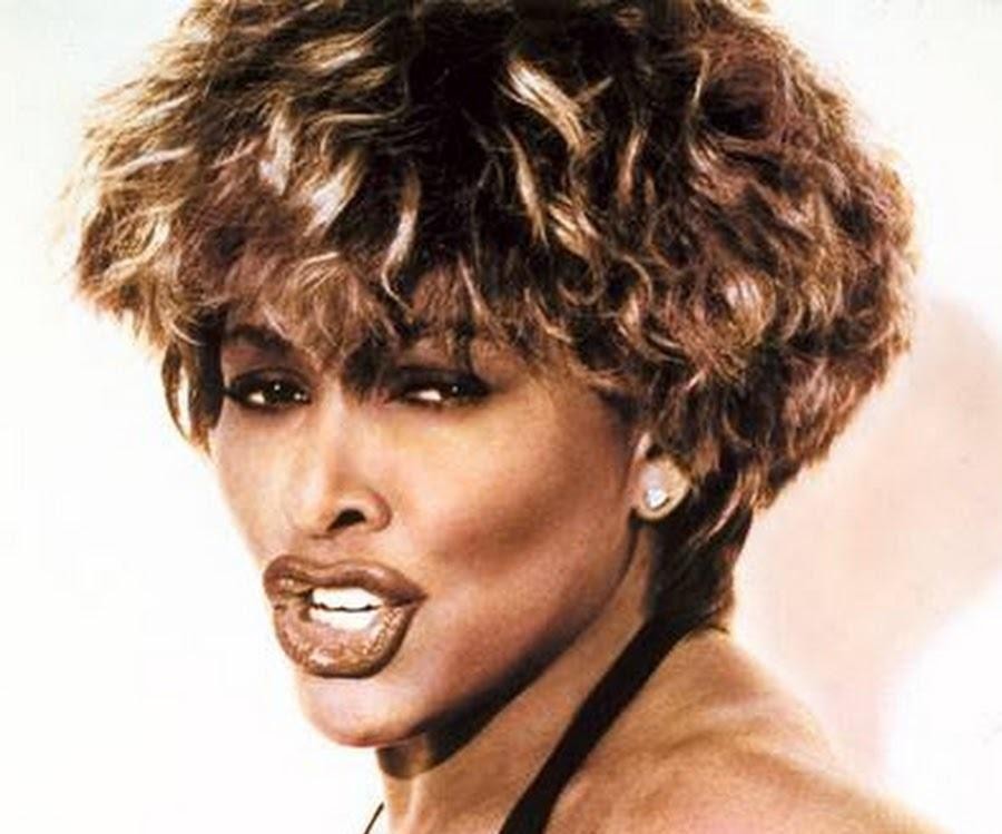 Tina Turner w zbliżeniu, z intensywnym spojrzeniem i charakterystyczną fryzurą, symbolizująca siłę i odporność.